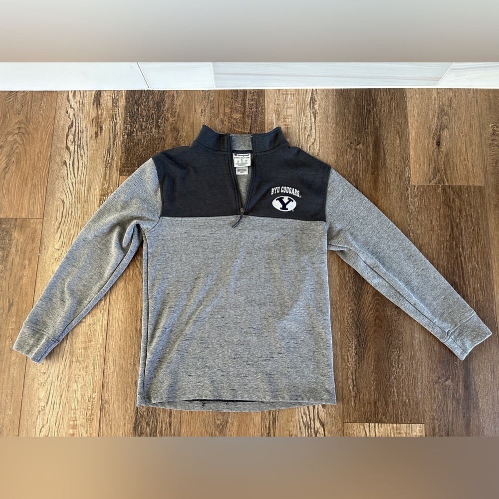 Champion BYU Quarter-Zip Pull Over